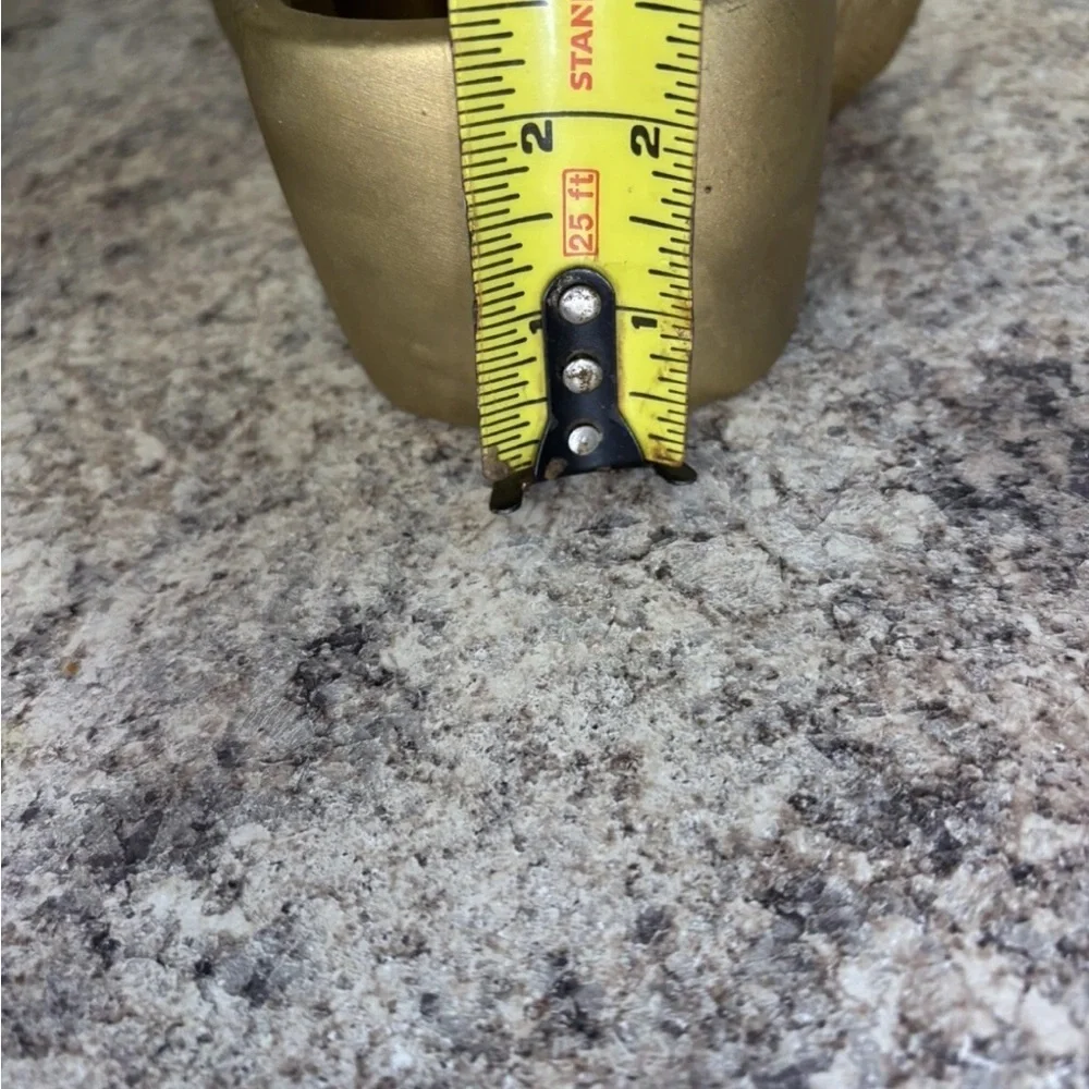 Elegant Gold Cherub Planter
